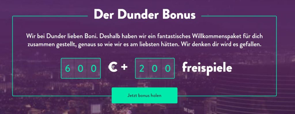 Dunder Bonus