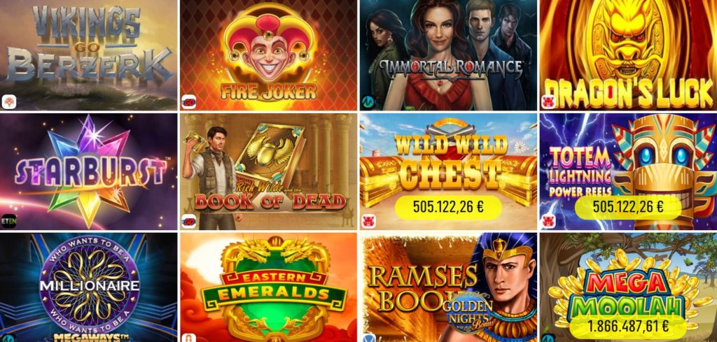 Spinit Casino Spiele